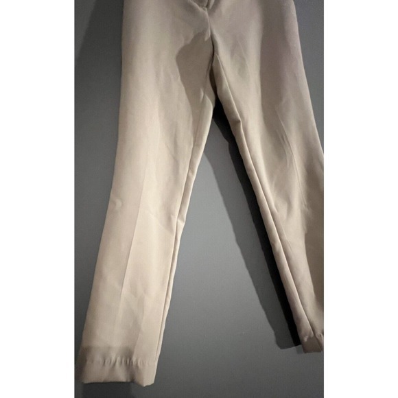 Cynthia Rowley Cream/Khaki Trousers Size 4 - Picture 2 of 9